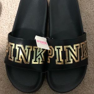PINK brand slide on shoes